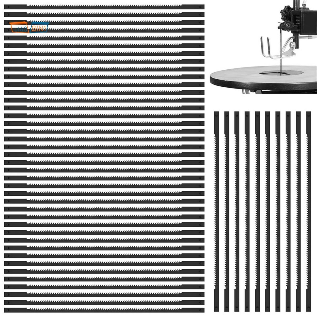 45 ชิ้น 5 นิ้ว Pin End Scroll Saw Blade, 18TPI Scroll Saw Blade Pin End สําหรับ 3921/3922 SK5, สําหร