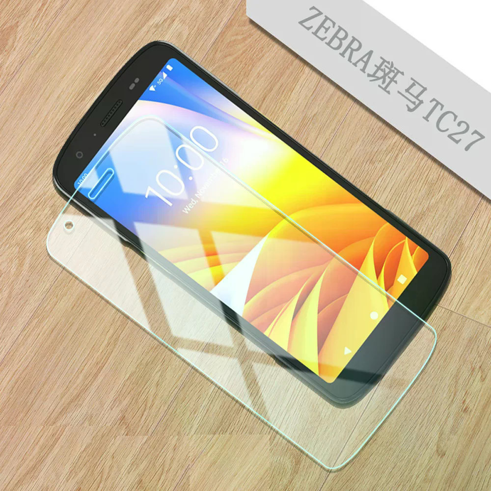 9H Scratch-Proof Premium Screen Protector กระจกนิรภัยป้องกันฟิล์มสําหรับ Zebra TC27 TC22 HC20/50/25/55