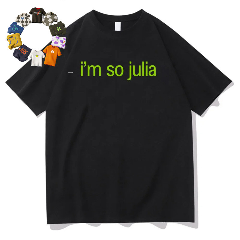 เสื้อยืดพิมพ์ลาย Charli XCX อัลบั้ม BRAT 2024 สไตล์สตรีท คอปก พร้อมบริการจัดส่ง