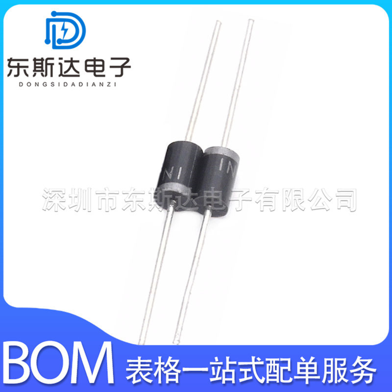 IN5406 1N5406 3A 600V วงจรเรียงกระแสไดโอด In-Line DO-27