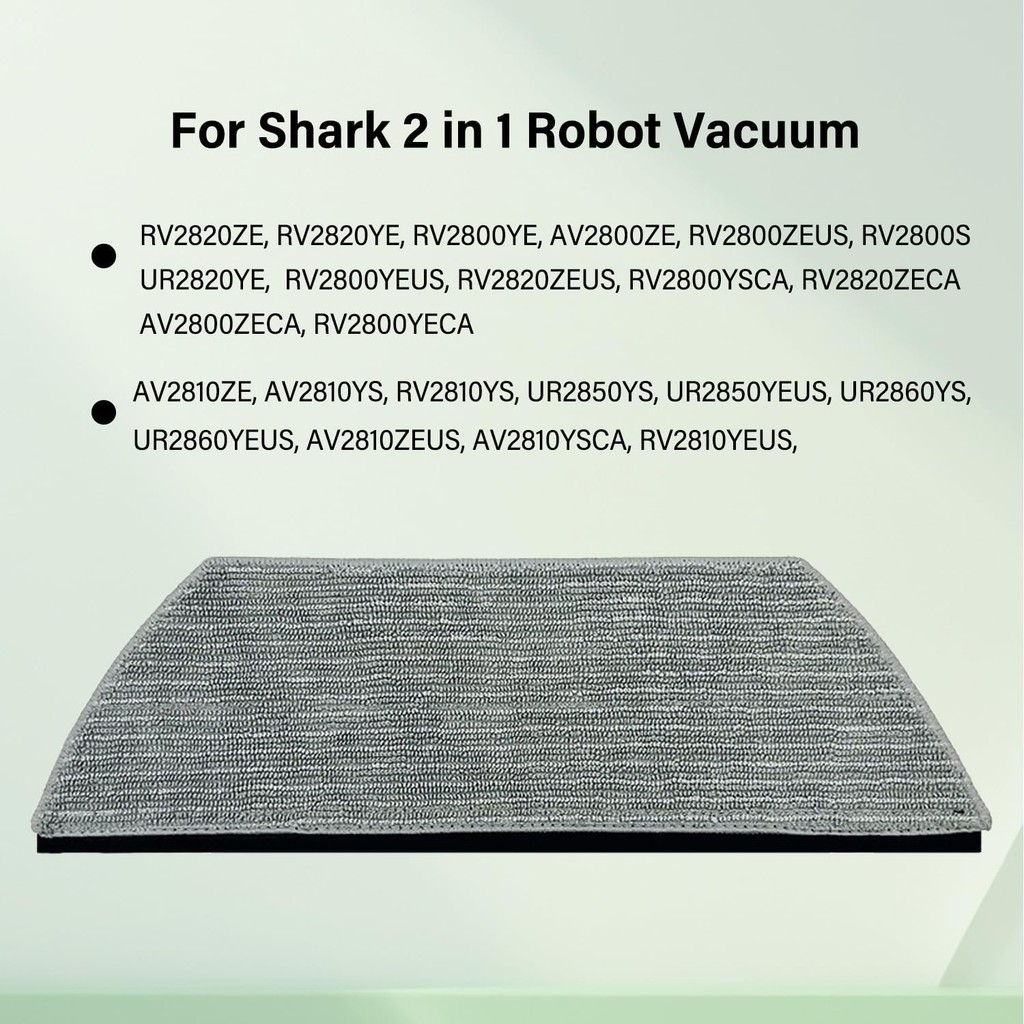 8 Pack Mop Pads สําหรับ Shark RV2820ZE RV2820YE RV2800YE AV2800ZE RV2800ZEUS AV2810ZE RV2810YS UR285