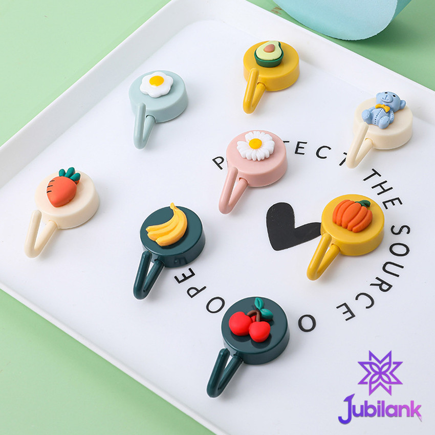 J.B ตะขอแขวนติดผนัง ลายการ์ตูนน่ารัก 3D Cartoon coat hook