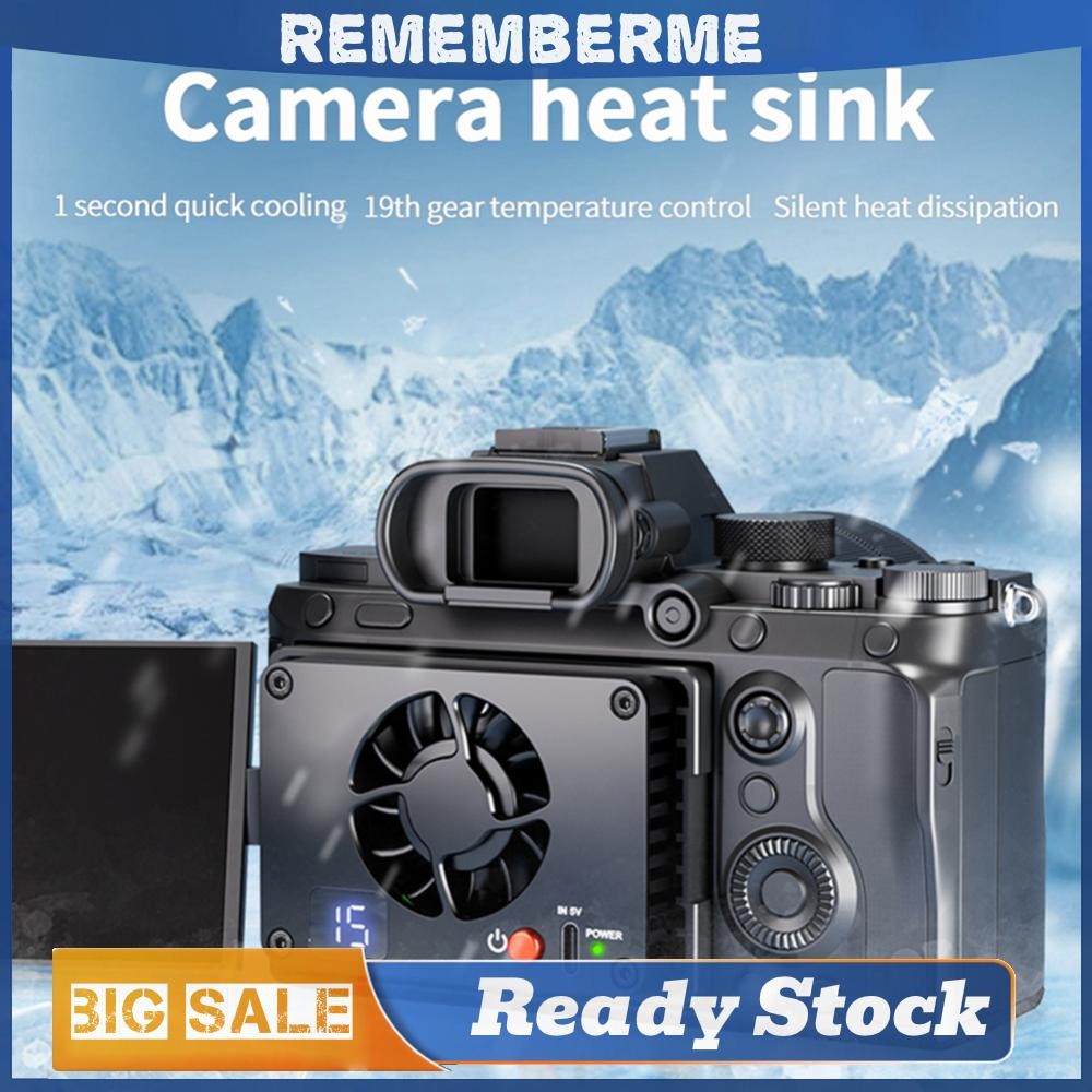 กล้อง Cooler เงียบ Semiconductor หม้อน้ําอลูมิเนียม Live Broadcast พัดลมระบายความร้อนหม้อน้ําสําหรับ