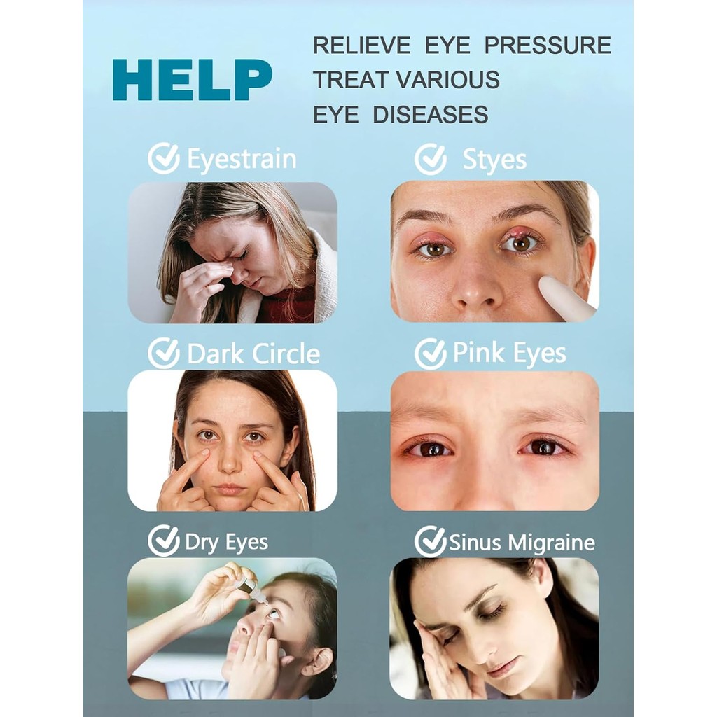 Heated Eye Mask USB ประคบความร้อนไร้สายสําหรับตาแห้ง Warm Eye Compress แผ่นทําความร้อนสําหรับตาแห้ง/