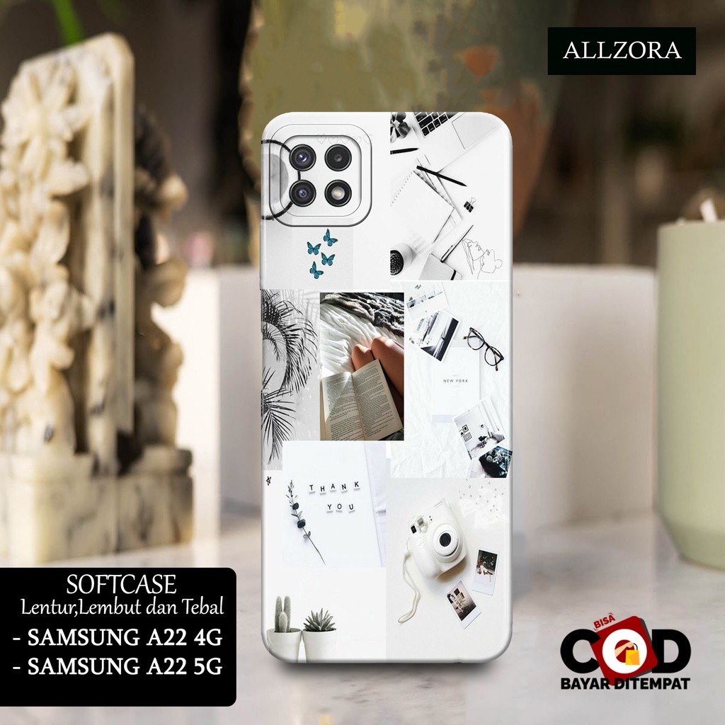 HP เคส SAMSUNG A22 5G / A22 4G - ALLZORA [ AESTHETIC ] - SAMSUNG A22 5G / A22 4G Casing - SAMSUNG A2