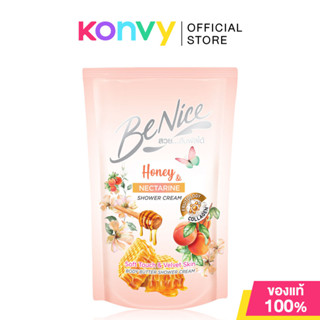 BeNice Shower Cream Honey & Nectarine Body Butter 400ml บีไน…