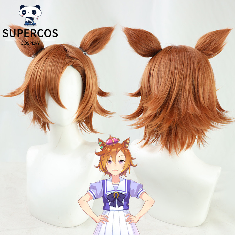 คอสเพลย์ Uma Musume แบบ Darbie(TM) Opera - ผมสังเคราะห์พร้อมหูและหาง