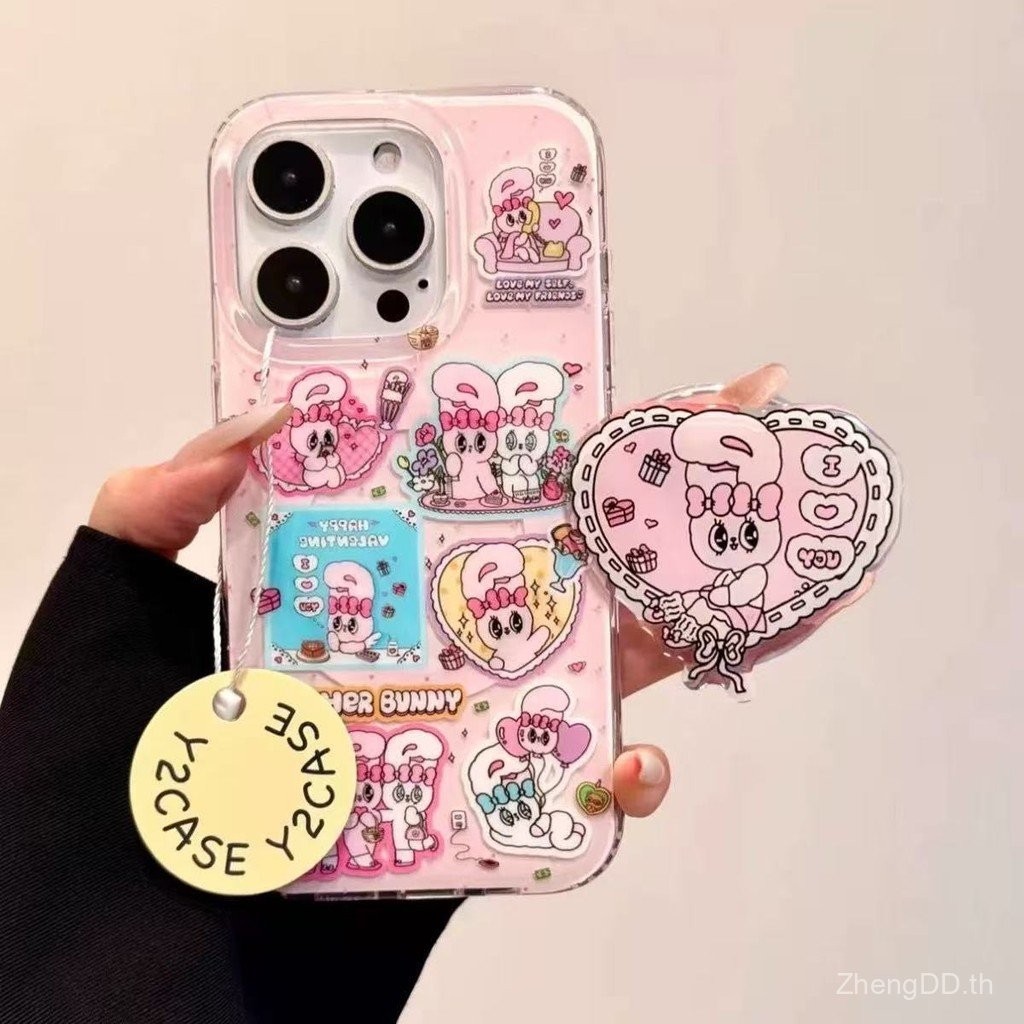 เคสโทรศัพท์เหมาะสําหรับiPhone 7 8 X XS XR XSMAX 11 12 13 14 15 16 17 Pro max Plus Air Ace Le Rabbitว