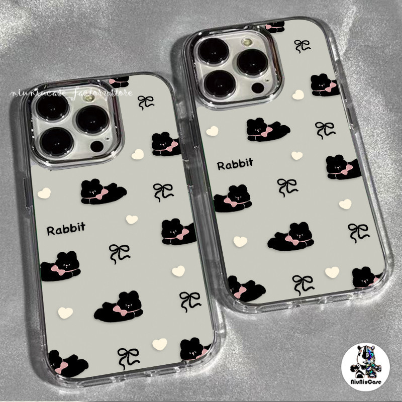 🍓สําหรับ เคสไอโฟน13 ลูกแมวน่ารัก เคสนิ่ม For iPhone 11 13 12 14 15 16 Pro 7 8 16 Plus X XS Max เคส โปร่งใส เคสไอโฟนสวยๆ