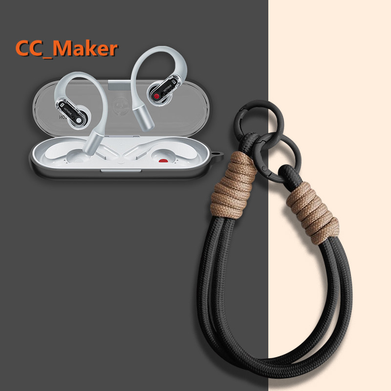Suitable for Nothing Ear Open Case Cute Lanyard Pendant Silicone Soft Case Nothing Ear Open Shockpro