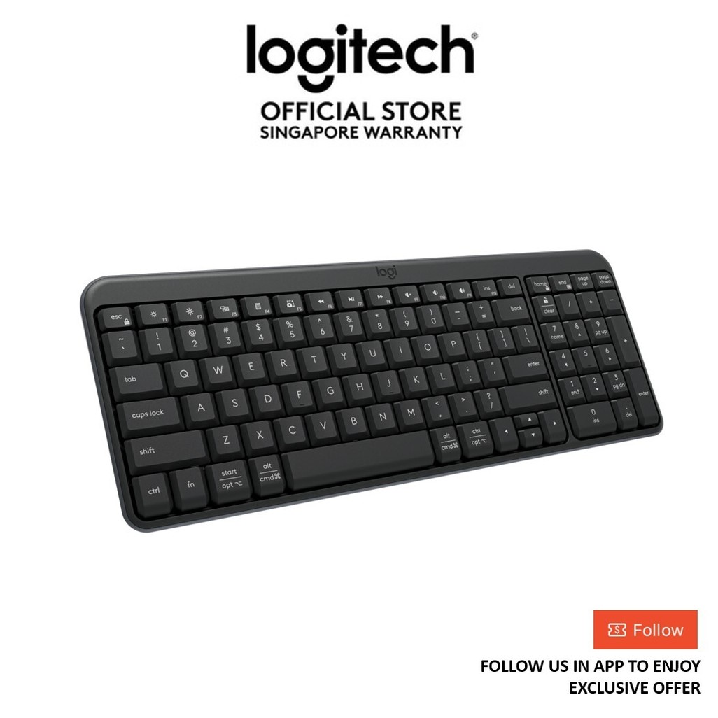 [Online Exclusive] Logitech K251 Compact Keyboard สีดํา