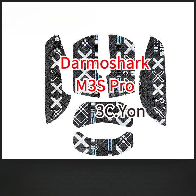 Mouse Grips Darmoshark M3S Pro เมาส์สําหรับเล่นเกมไร้สายผิว Anti-Slip Texture Elastics กลั่น M3S สติ