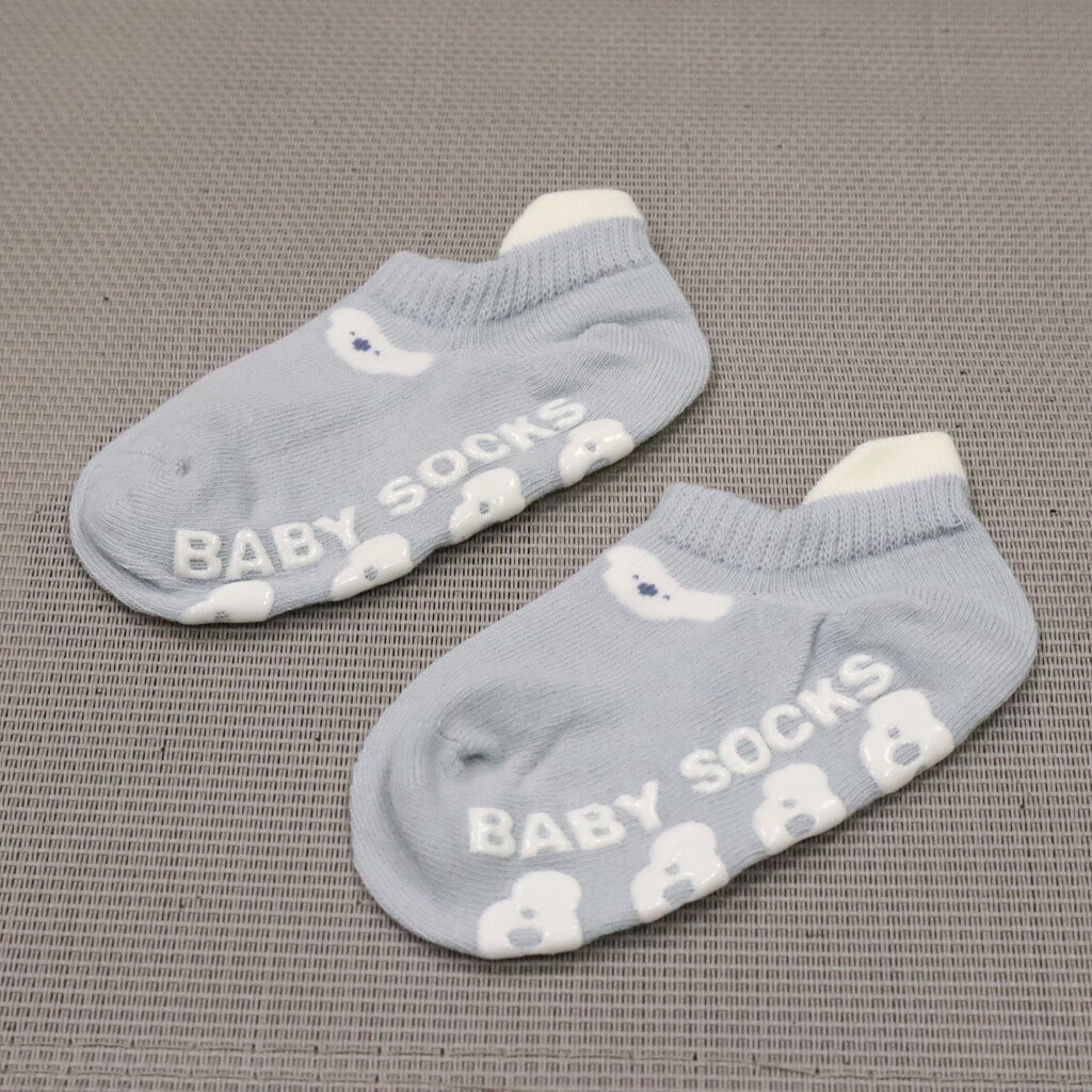 ถุงเท้าทารก สีฟ้า M (12 ซม. ,1-3Y) RB230904-27A(M)