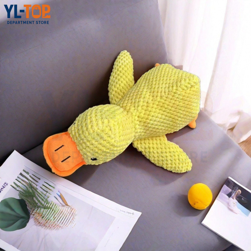ของเล่นสัตว์เลี้ยงอัจฉริยะสำหรับสุนัข ตุ๊กตาเป็ดที่มีเสียงในตัว ของเล่นสุนัข ของเล่นแบบโต้ตอบ CW71 ราคา ถูกที่สุด ดีลบีเคเค แกลเลอรีภาพที่ 6