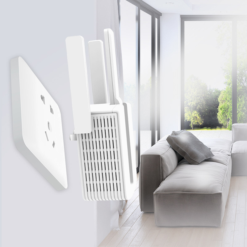 ของแท้ TP-LINK เครื่องขยายสัญญาณ WiFi Booster tplink รีเลย์เครือข่ายไร้สายในครัวเรือน 450M ความเร็วส