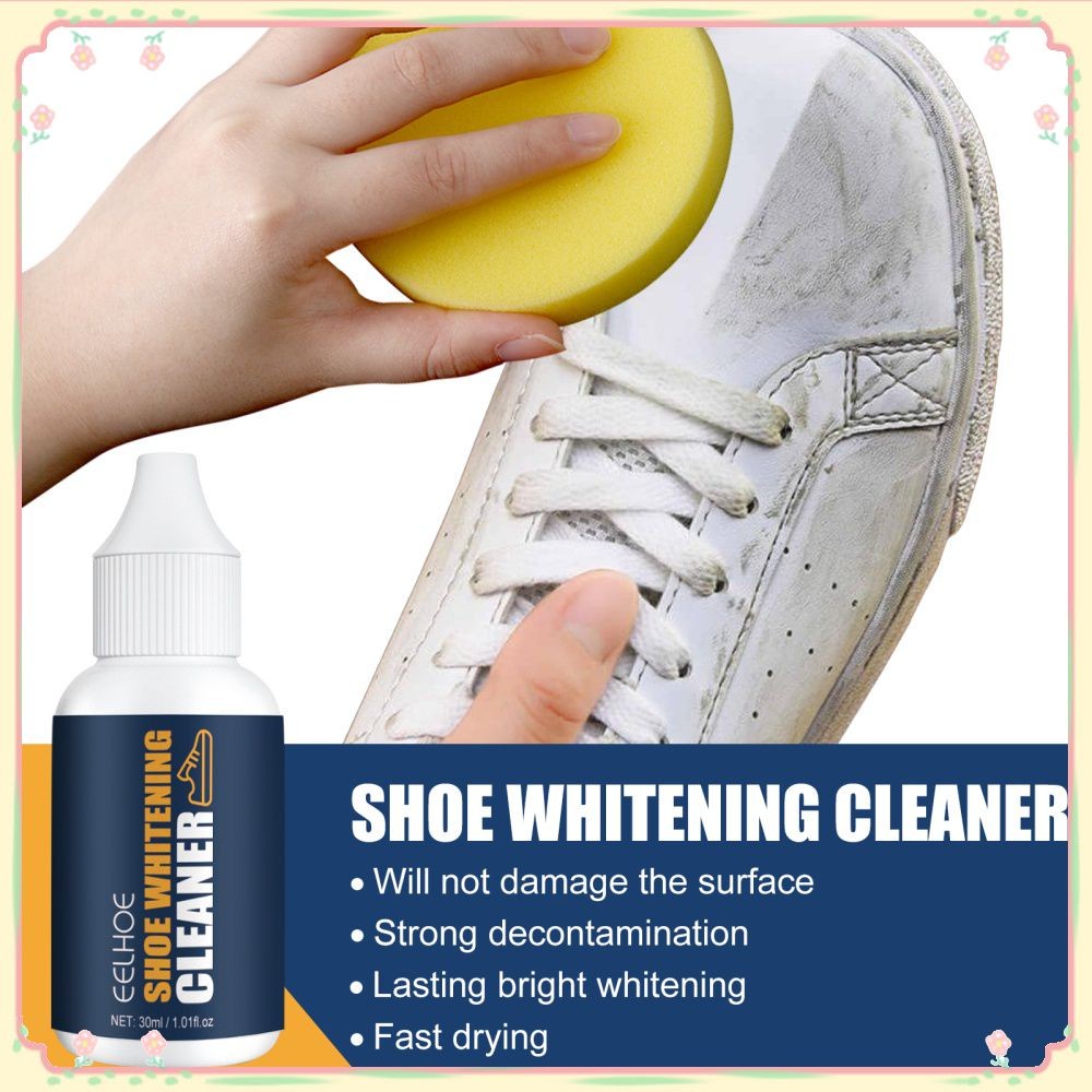 Shoes Whitening Cleaning Gel Whitening Sneakers Care White Shoes Cleaner 30ml Household Cleaning Too