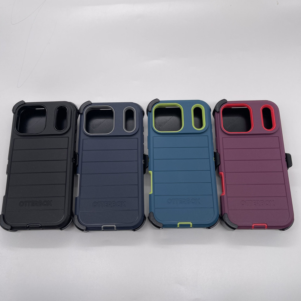OtterBox Defender Pro Series สําหรับ iPhone 17 16 15 14 13 Pro Max iPhone 17 AIR PLUS เคสโทรศัพท์กันกระแทกฝาหลัง