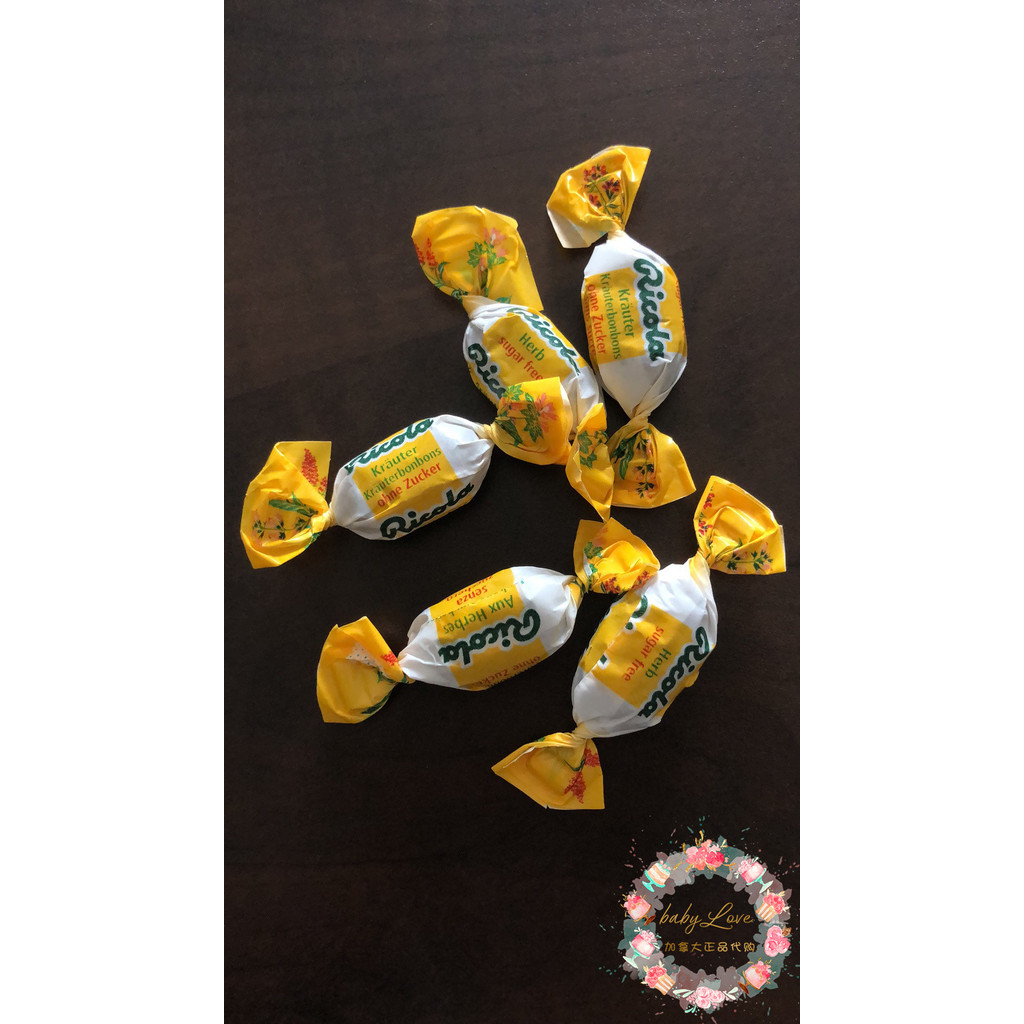 พร้อมสต็อก Canada Ricola/Ricola Lozenges Lozenges Lozenges Lozenges Lozenges Lozenges 100 แคปซูล/ถุง