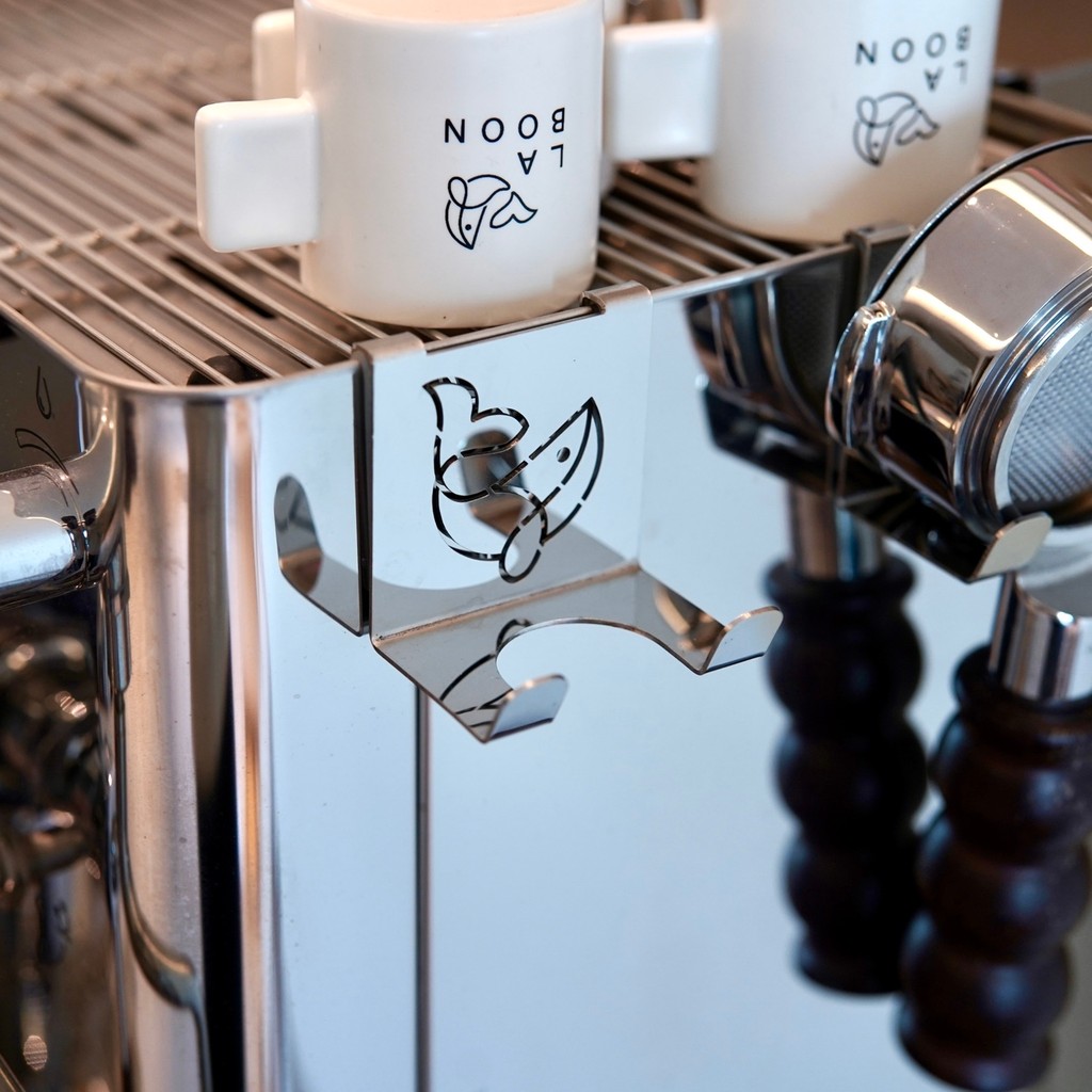 LaboonWorkshop lelit bianca Coffee Machine Handle Hanger 304 Stainless Mirror