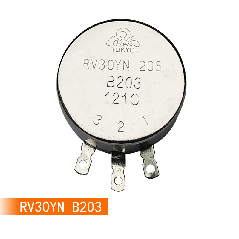 Potentiometer RV30YN 20S B203 20K แหวนเดี่ยวฟิล์มคาร์บอน Potentiometer B102 B202 B502B103