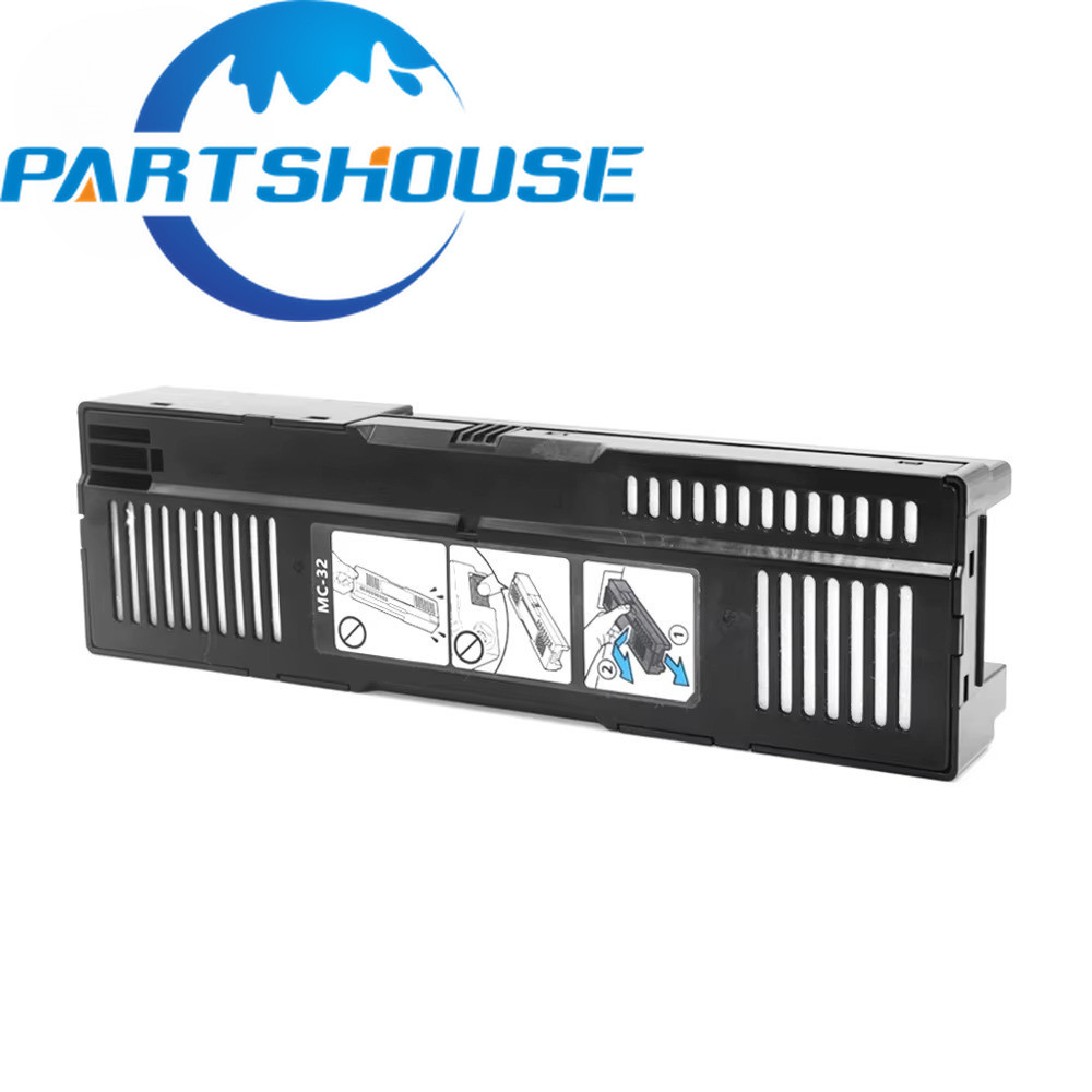 MC-32 MC32 กล่องตลับหมึกบํารุงรักษาพร้อมชิปสําหรับ Canon ImagePROGRAF TC-20 TC-20M TC20 TC20M TC-520