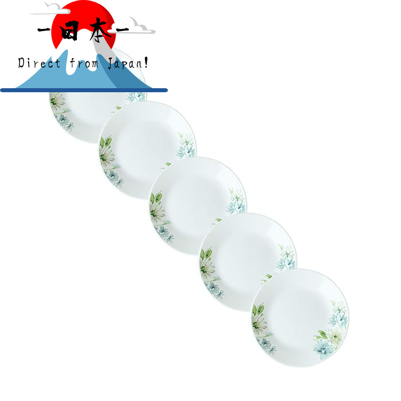 [Direct from Japan]
Corelle Small Plate Set of 5, Durable, Lightweight, Microwave Safe, Oven Safe, D