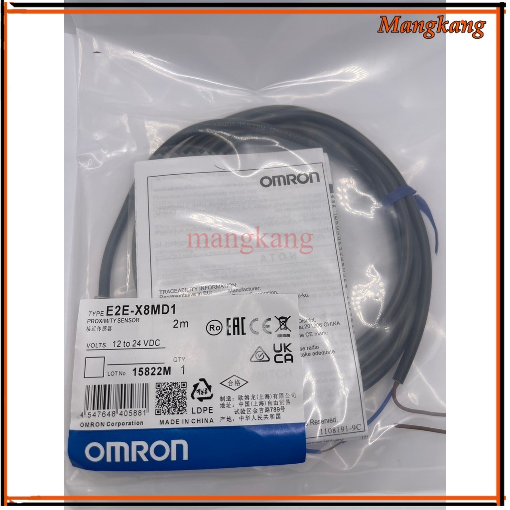 E2E-X8MD1  Sensor เซ็นเซอร์ สินค้าพร้อมส่งในไทยของใหม่มือหนึ่ง ส่งทุกวัน
