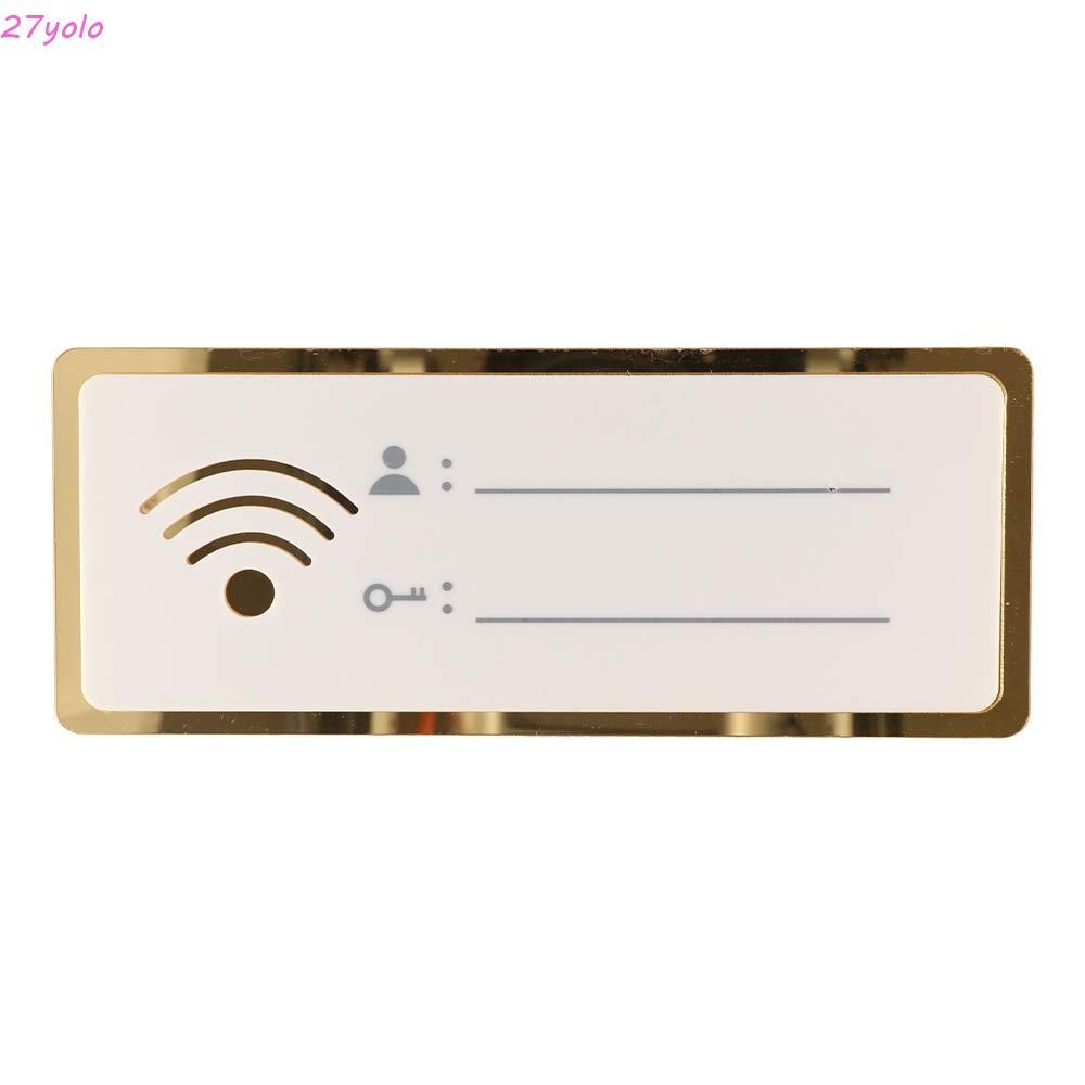 ป้ายโล่SSIDและรหัสWiFi ดีไซน์ลายมือพร้อมฟังก์ชันปรับแต่งเอง เหมาะสำหรับผนังโรงแรม