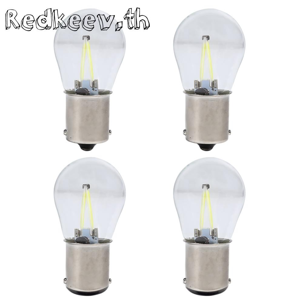 1156 BA15S 1157 BAY15D 2 Filament หลอดไฟ LED สําหรับไฟเลี้ยวรถยนต์ไฟเบรค