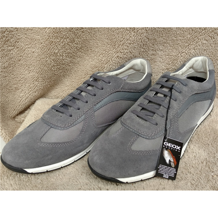 GEOX/GEOX Original หนังรองเท้าเดินป่ากลางแจ้งกีฬารองเท้า Breathable รองเท้ารองเท้าวิ่งรองเท้าขนาดใหญ