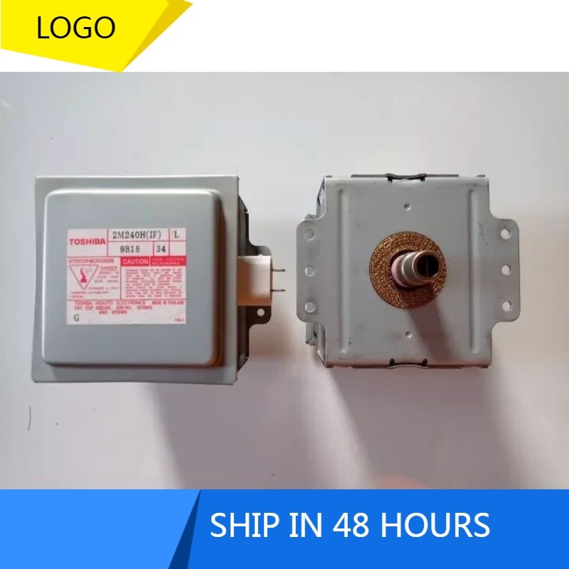 แมกนีตรอนไมโครเวฟของแท้ TOSHIBA รุ่น 2M240H(IF)L ถอดออกจากเครื่อง