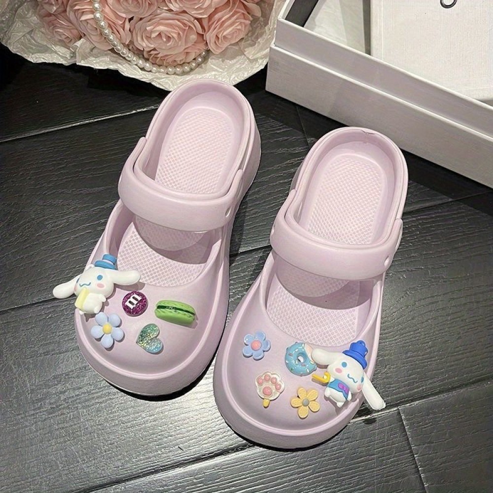 Ckl รองเท้าแตะครึ่งหัวและรองเท้าแตะ-รุ่นแสง Mary Jane สีชมพู gt 38-39 alabama219 th ✨Sunday Diary✨