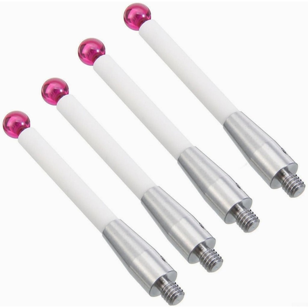 4 ชิ้น CMM Test Probes Stylus สําหรับ Renishhaw A-5000-3709 CMM Probe Stylus,50 มิลลิเมตรเซรามิค Ste