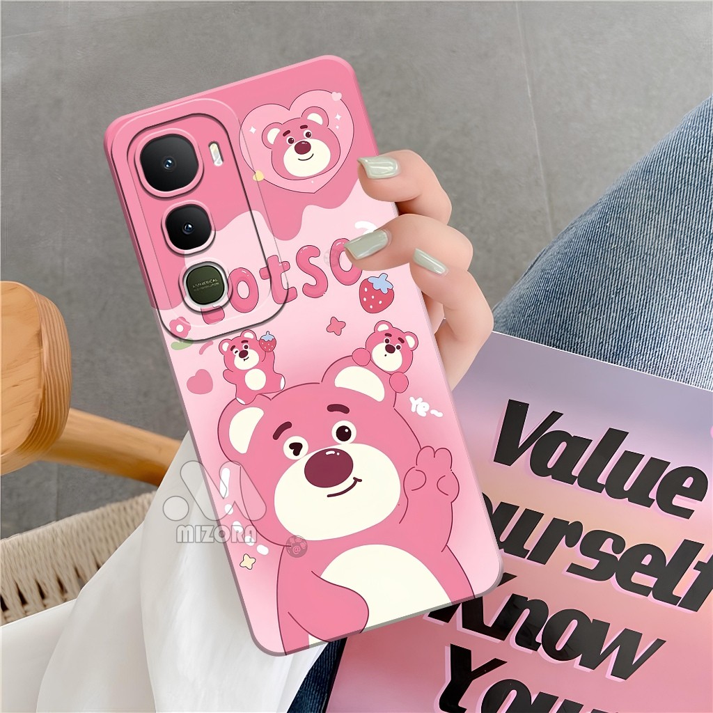 Softcase VIVO Y400 5G 2025 แฟชั่นล่าสุดกรณีการ์ตูนกรณี Hp VIVO Y400 5G Pro กล้องซิลิโคน VIVO Y400 5G