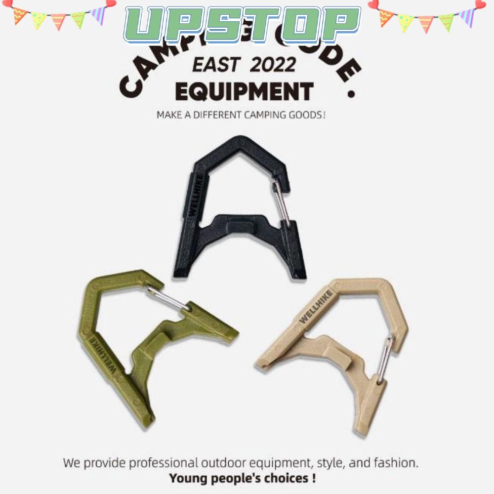 UPSTOPBO Outdoor Camping Hooks, ABS 4.5*4 ซม.เต็นท์ GZ Light Hanger,คุณภาพสูง 4 สีกลางแจ้ง Camping B