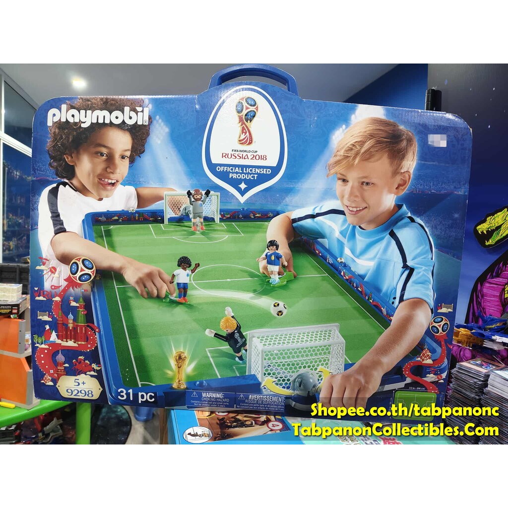[2018.07] Playmobil 9298 FIFA World Cup Russia Arena แอคชั่นฟิกเกอร์ เซ็ทกระเป๋าฟีฟ่าสนามแข่งบอลโลก