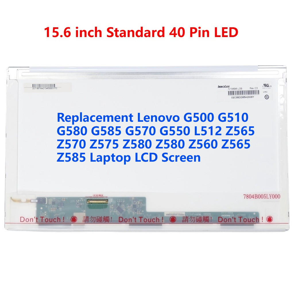 เปลี่ยน Lenovo G500 G510 G580 G585 G570 G550 L512 Z565 Z570 Z575 Z580 Z580 Z560 Z565 Z585 แล็ปท็อปหน