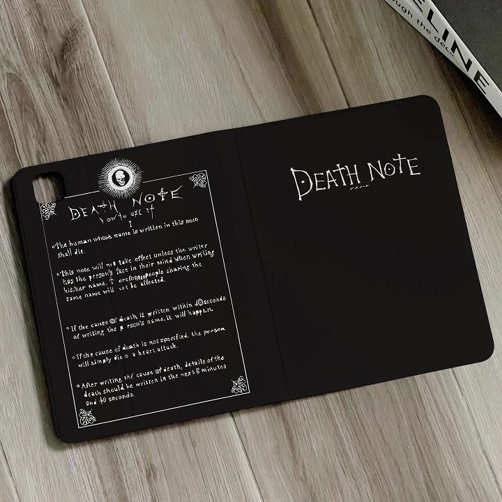 🔥จัดส่งภายใน24ชั่วโมง🔥เคสiPad Air7/6 pro11 Air5 Air7 13 DeathNote iPad gen11 Pro12.9 Case iPad gen6