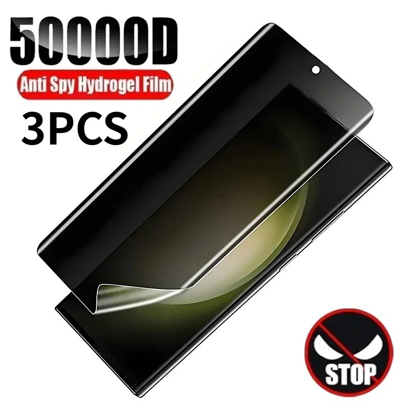 3 ชิ้น Anti Peep ฟิล์มสําหรับ TCL 60 60R 50 XE SE XL LE Pro NxtPaper 5G ฟิล์มความเป็นส่วนตัวสีดําส่ว