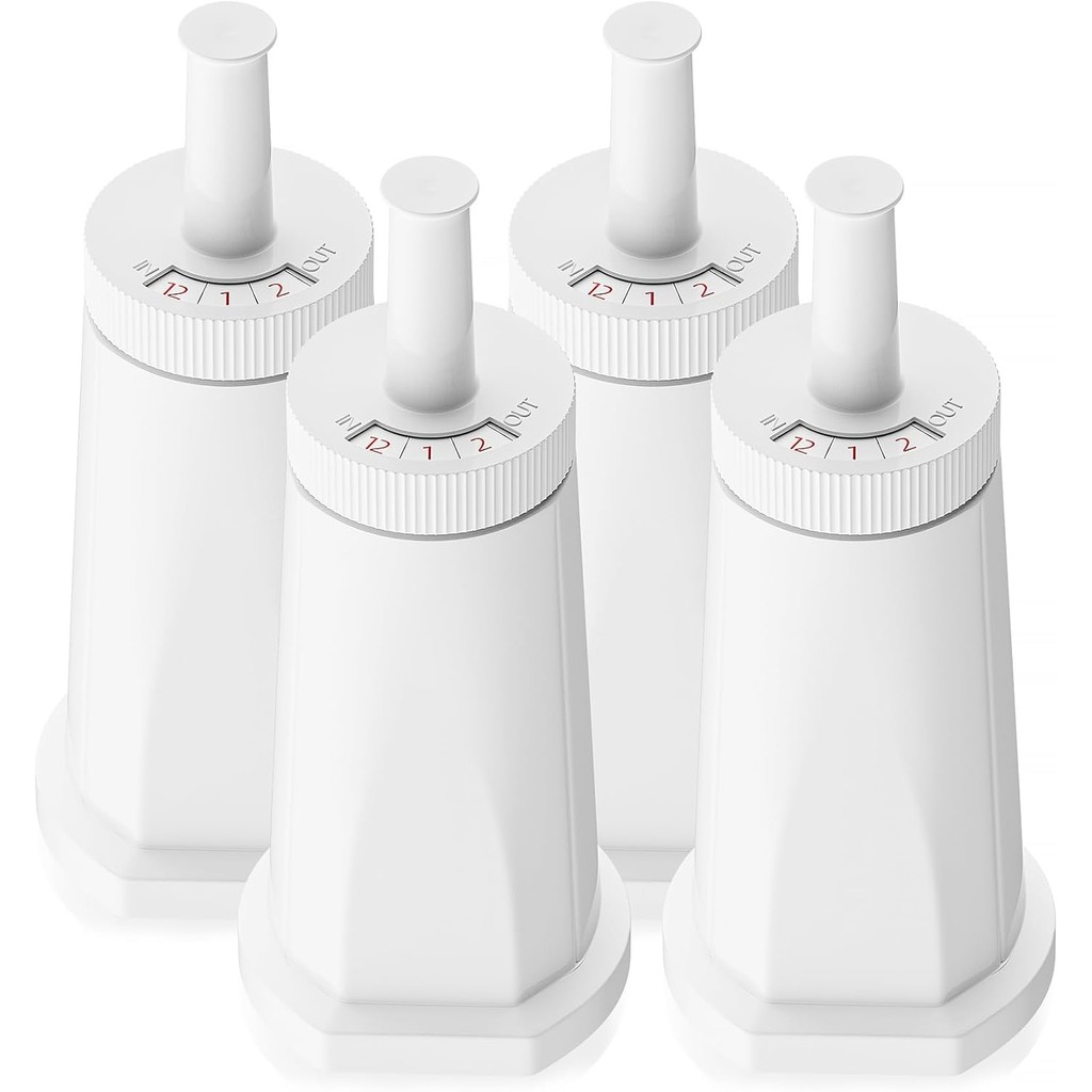 เครื่องกรองน้ําสําหรับเครื่องเอสเพรสโซ่ Breville: เครื่องกรองน้ํา 4 แพ็คเปลี่ยนเข้ากันได้กับ Brevill