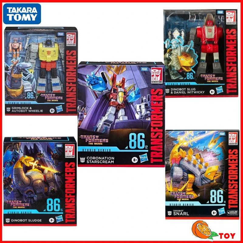ในสต็อก Takara Tomy Transformers Toy Studio Series SS86 Leader Class Action Figure Robot Collection 