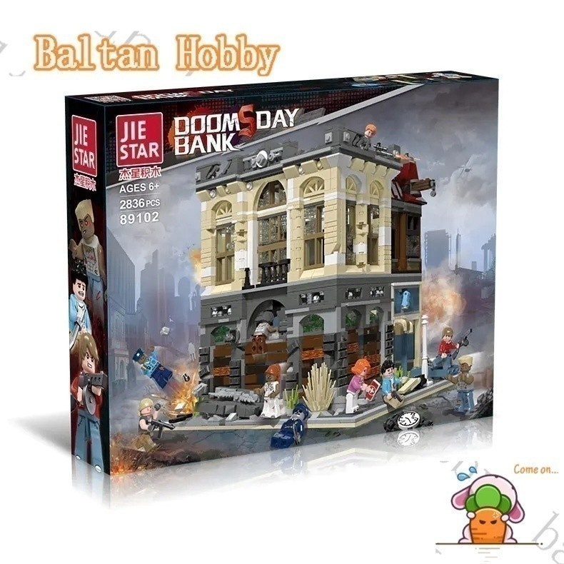 Baltan Hobby NH5X ใช้งานร่วมกับ /Modular Buildings/Brick Bank/MOC-41175/k126/89102/บล็อกตัวต่อ/ของเล