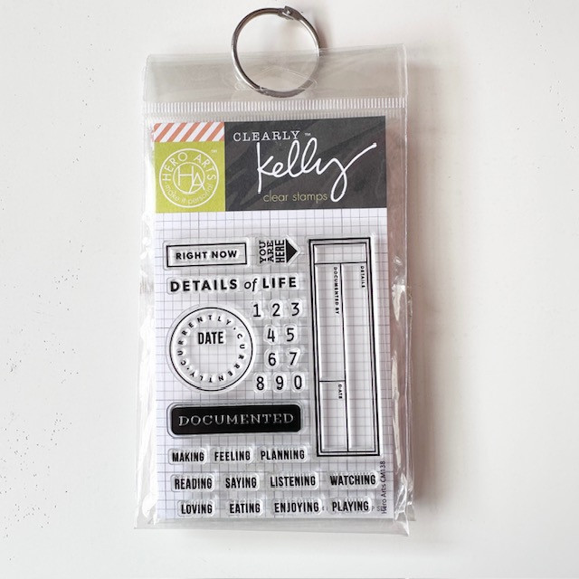 Hero Arts Kelly Purkey แสตมป์ใส 3X4 - DETAILS OF LIFE