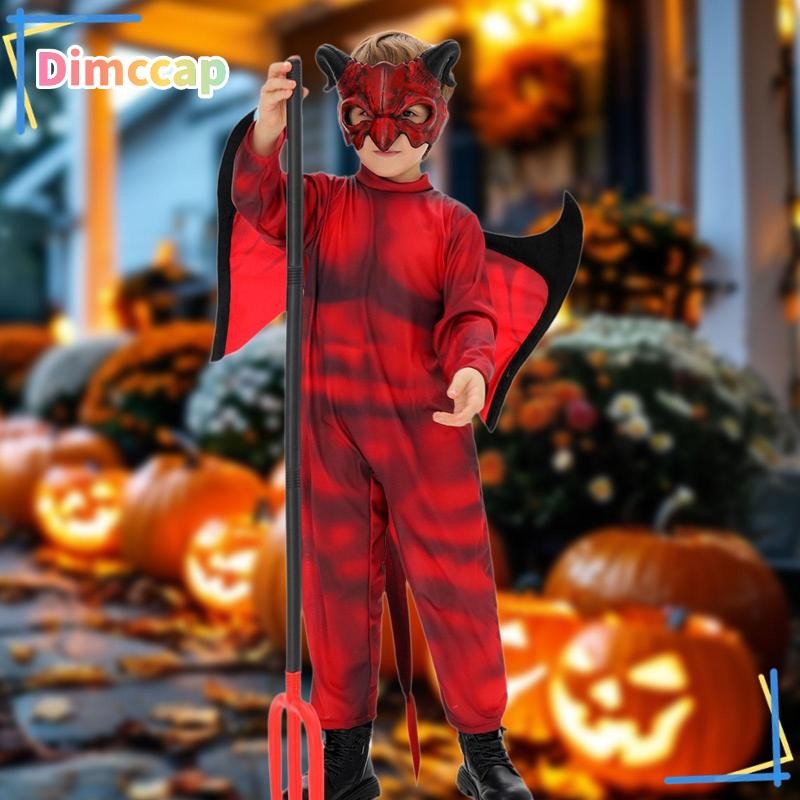 [DMC CAP] ชุดจั๊มสูทฮาโลวีนและคอสเพลย์ สำหรับงานปาร์ตี้ ในธีมการ์ตูน