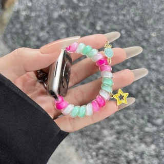 สายรัดยืดหยุ่น TPU for IWatch Apple Watch Ultra 3 2 SE 3 Series 11 10 9 8 7 6 5 4 3 2 1 49มม 46 45 44 42 41 40 38มม