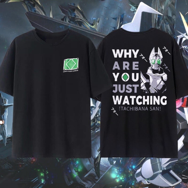 เสื้อยืด Kamen Rider พิมพ์ลายอันเป็นแรงบันดาลใจ ทำจากผ้าฝ้าย 100% ขนาด S ถึง 5XL เหมาะสำหรับสวมใส่ทุกวันและชุดลำลอง