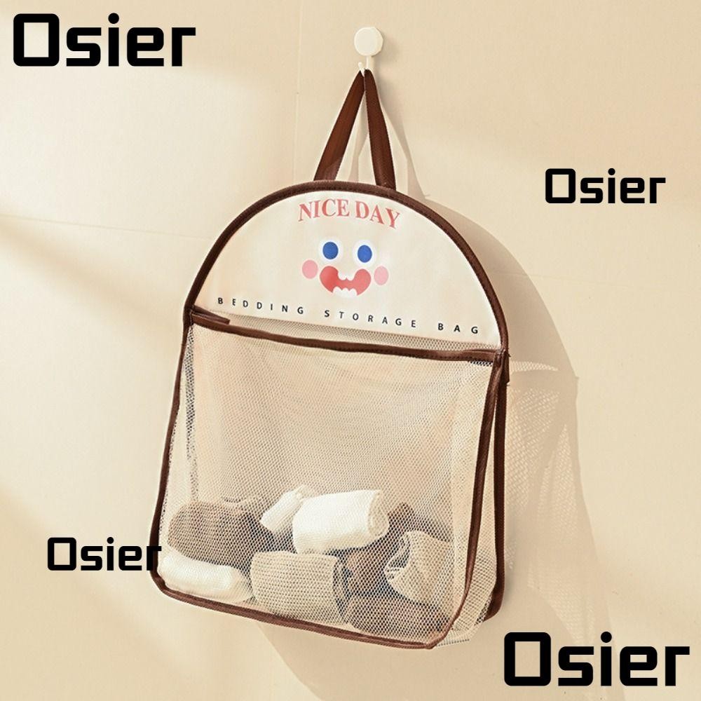 โอเซอร์ พื้นที่จัดเก็บ ถุงตาข่าย,นํามาใช้ใหม่ชุดชั้นในถุงเท้าการจัดเก็บครัวแขวนถุงตาข่าย,อเนกประสงค์ความจุขนาดใหญ่ถุงเก็บถุงขยะการจัดเก็บสิ่งประดิษฐ