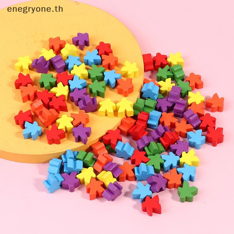 EOTH 100 ไม้ Meeples 16 มม. Extra Board Game Bits Pawns Chess Pieces Bulk Replacement.