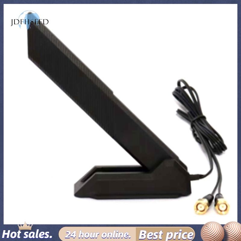 jdfhsffd1 ชิ้น 6E เสาอากาศ 2T2R 2.4G/5G/6G สีดําสําหรับ B660 H670 M13H Z690 เมนบอร์ด