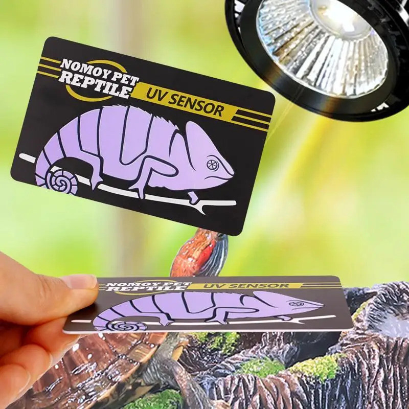 Uvb การ์ดทดสอบสัตว์เลื้อยคลาน Uvb โคมไฟ Uvb การ์ดทดสอบชีวิตที่มีประสิทธิภาพการทดสอบการวัดการวิเคราะห